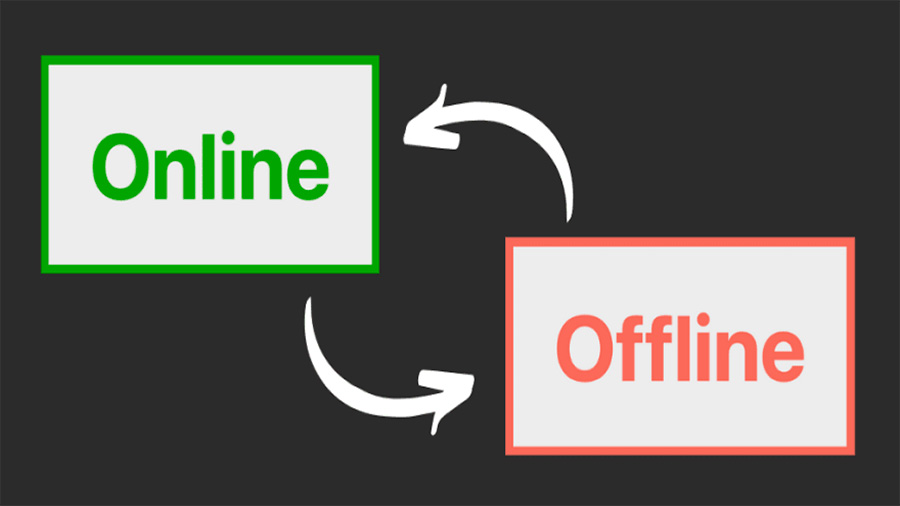 Online vs offnile